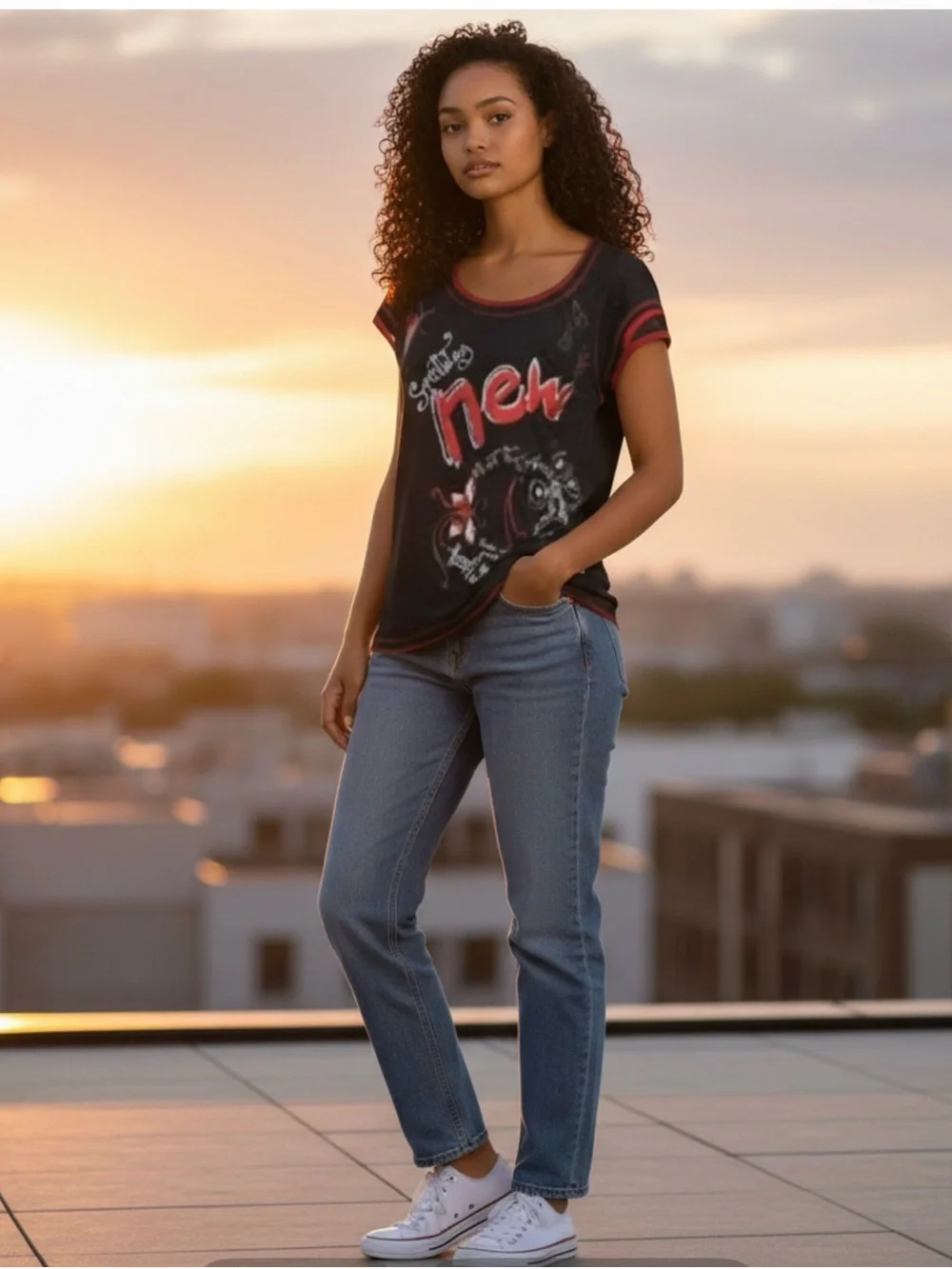 casual black